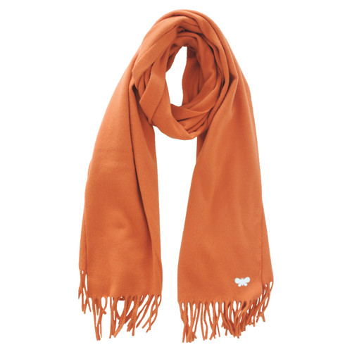 MAX MARA Women's Schal/Tuch aus Wolle in Orange