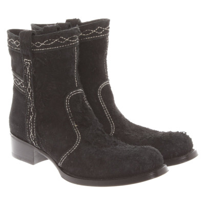 Gianni Barbato Ankle boots Suede in Black