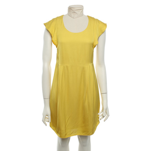 SET Damen Kleid in Gelb Größe: DE 32 | Second Hand