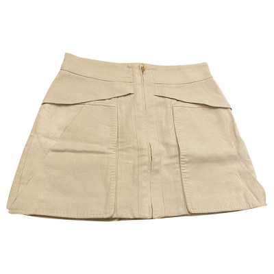Alexander Wang Skirt Linen in Cream