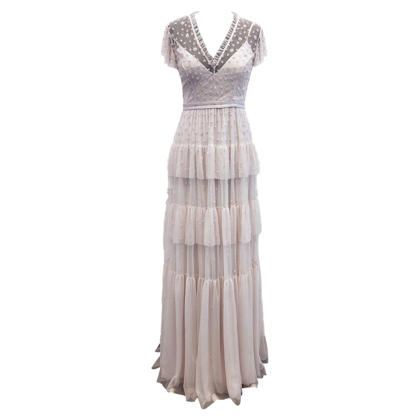 Needle & Thread Kleid in Creme - Second Hand Needle & Thread Kleid in Creme  gebraucht kaufen für 469€ (4072586)