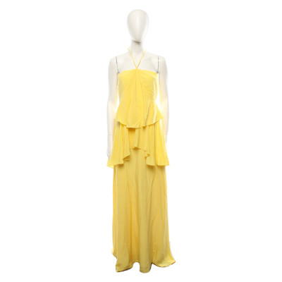 Raoul  Dress Silk in Yellow