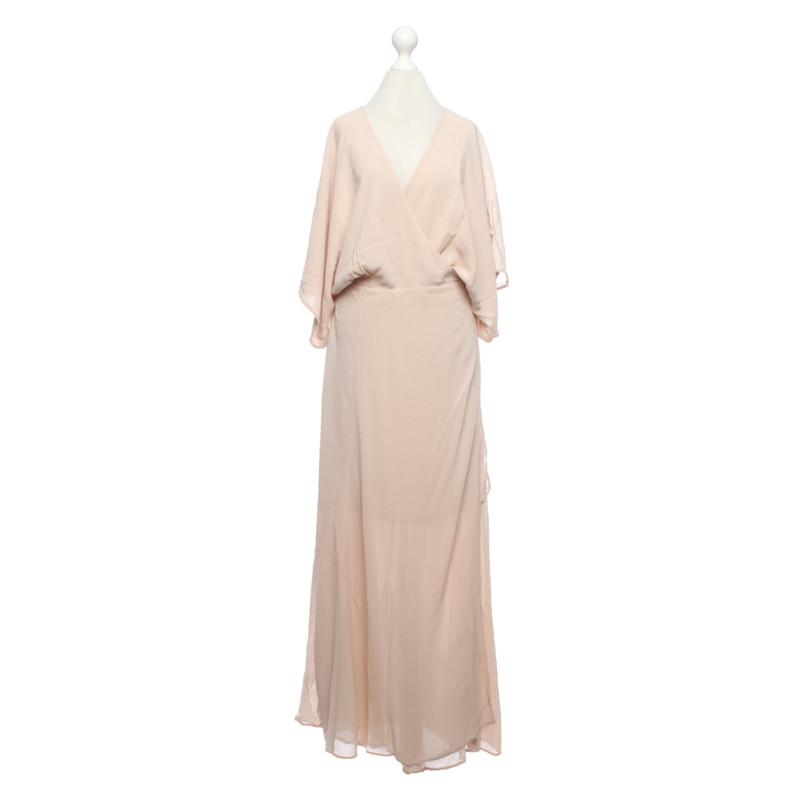 reformation nude dress