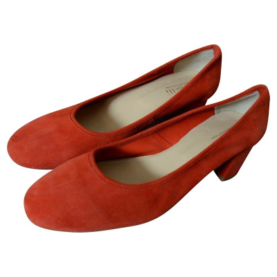 Minelli Pumps/Peeptoes Suede in Red