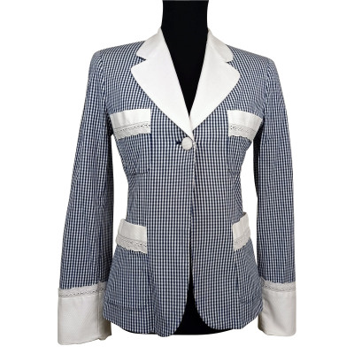 Moschino Cheap And Chic Blazer Cotton in Blue