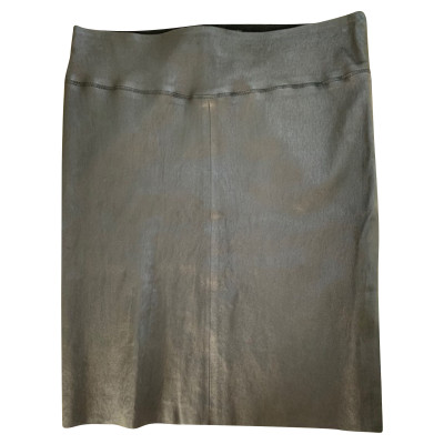 Joseph Skirt Leather in Black