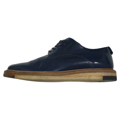 Fendi Lace-up shoes Leather in Blue