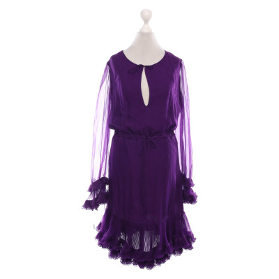 Tom Ford Kleid aus Seide in Violett