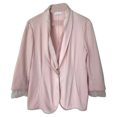 Brunello Cucinelli Vest Cotton in Pink