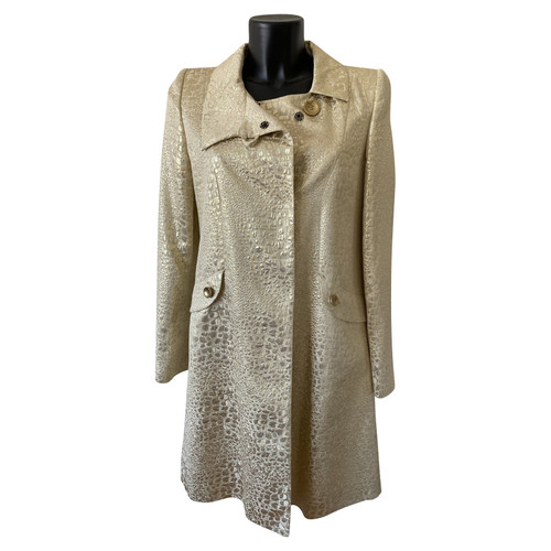 JOHN RICHMOND Damen Jacke/Mantel aus Baumwolle in Gold