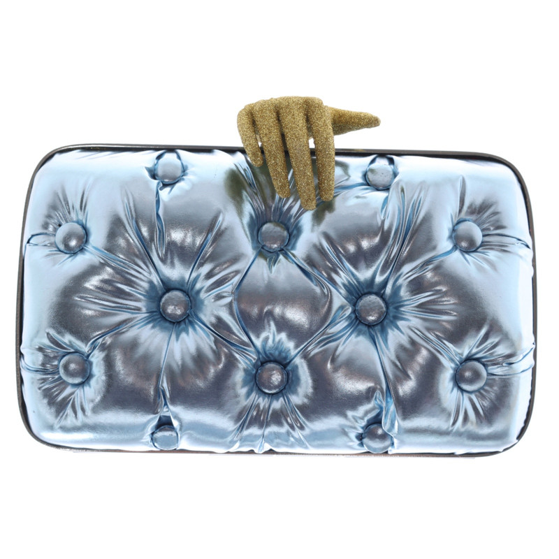 BENEDETTA BRUZZICHES Women s Clutch Bag in Blue