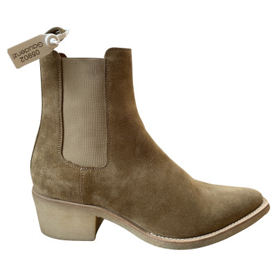 Amiri Ankle boots Leather in Beige