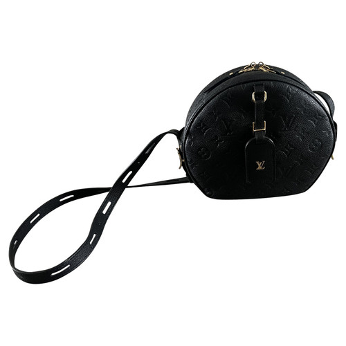 LOUIS VUITTON Women's Boîte Chapeau Souple Leather in Black