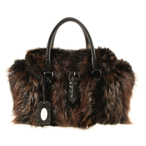 FENDI Women's Bag with fur | Second Hand