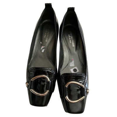 Sergio Rossi Slippers/Ballerinas Patent leather in Black