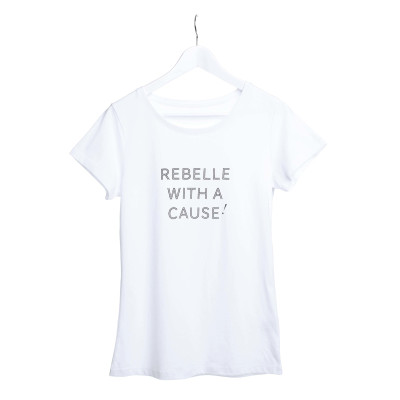 Rebelle Liefdadigheid T-shirt "Rebellen met een oorzaak"
