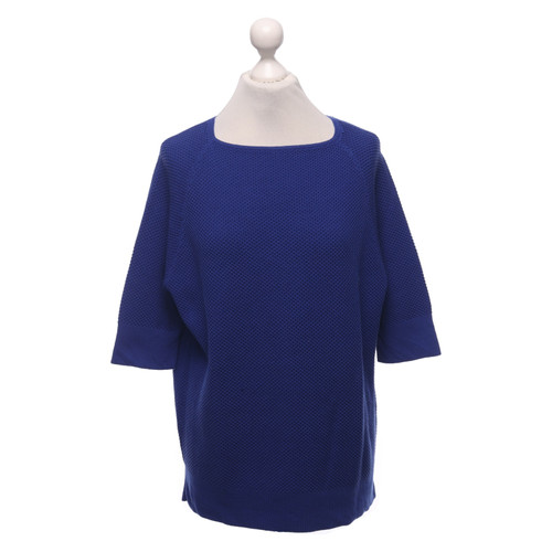 LORENA ANTONIAZZI Femme Tricot en Coton en Bleu