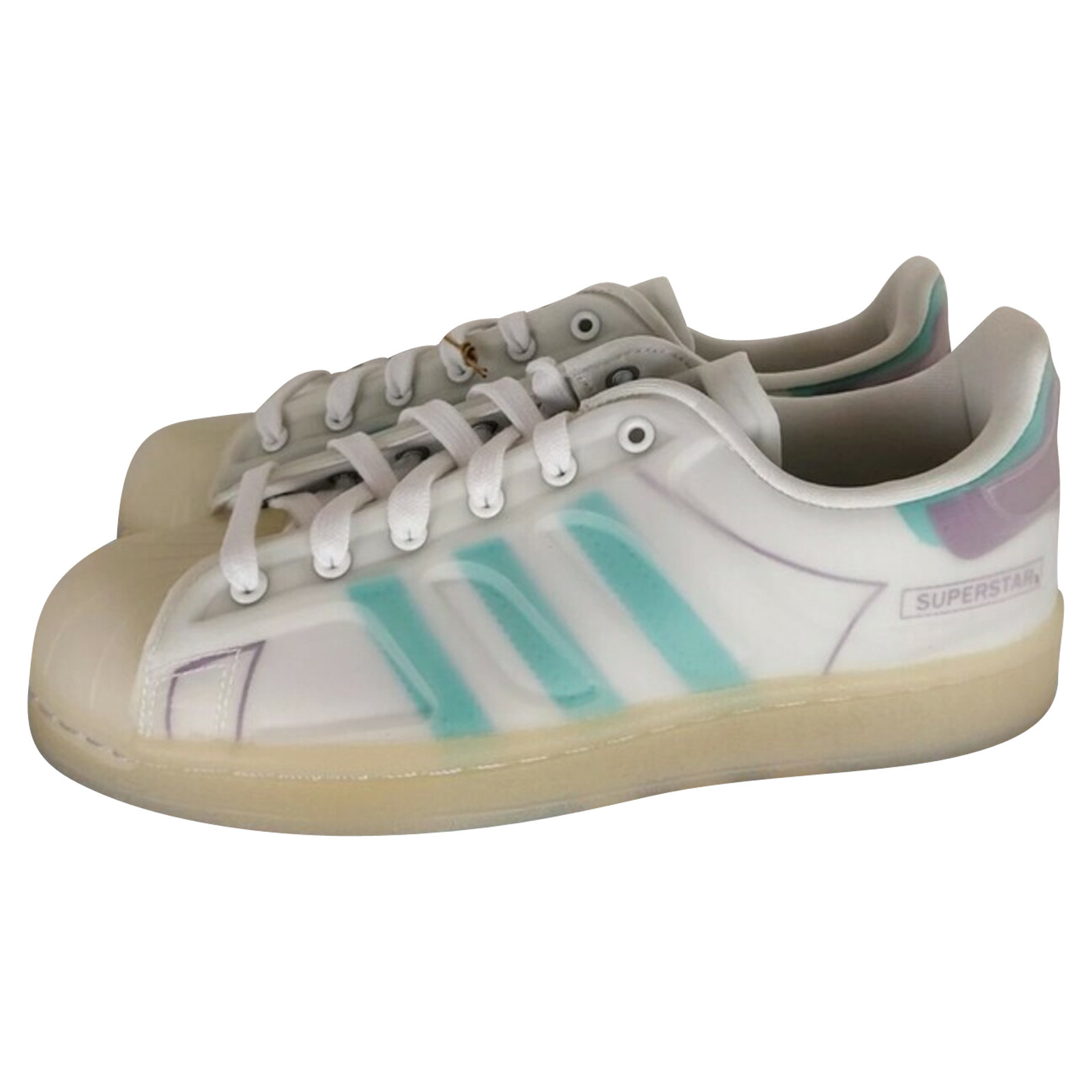 ADIDAS Women's Sneakers in Weiß Size: EU 38 | Second Hand