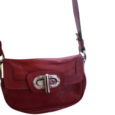 N.D.C. Made By Hand Shoulder bag Leather in Red