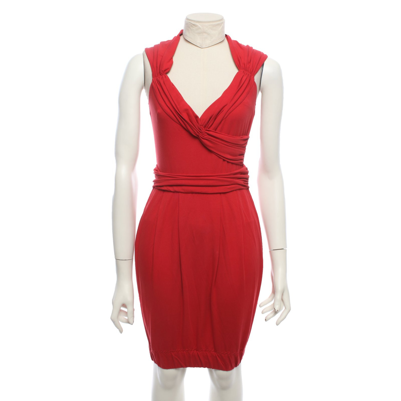 Prada Kleid aus Jersey in Rot - Second Hand Prada Kleid aus Jersey in Rot  buy used for 112€ (4265943)