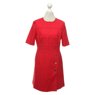 Escada Kleid aus Baumwolle in Rot