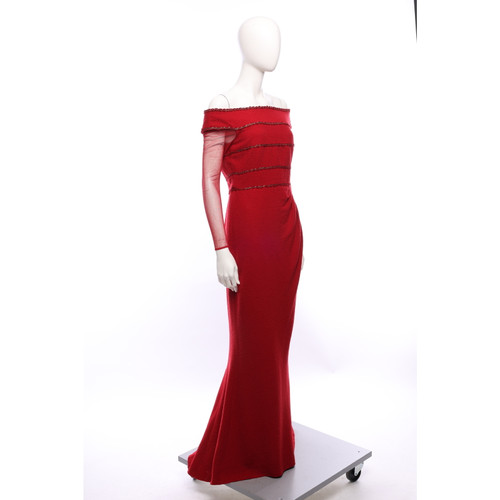 CHANEL Damen Kleid in Rot Größe: FR 40 | Second Hand