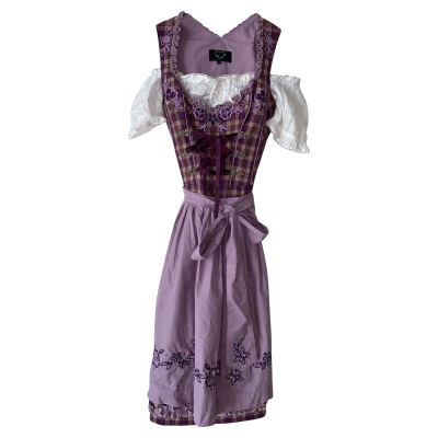 Escada Kleid aus Baumwolle in Violett
