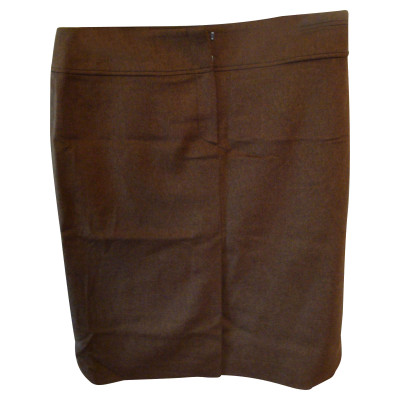 Colombo Skirt Wool in Ochre
