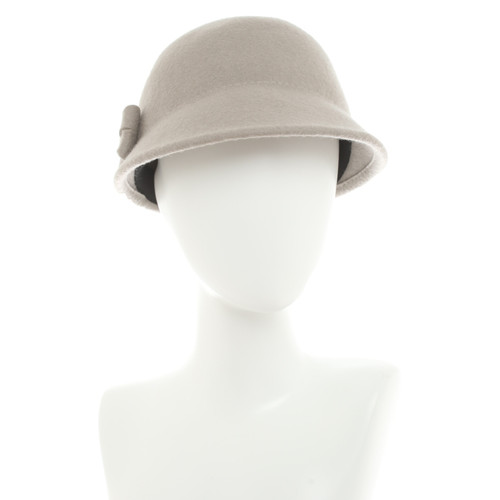 TED BAKER Damen Hut/Mütze aus Wolle in Grau | Second Hand