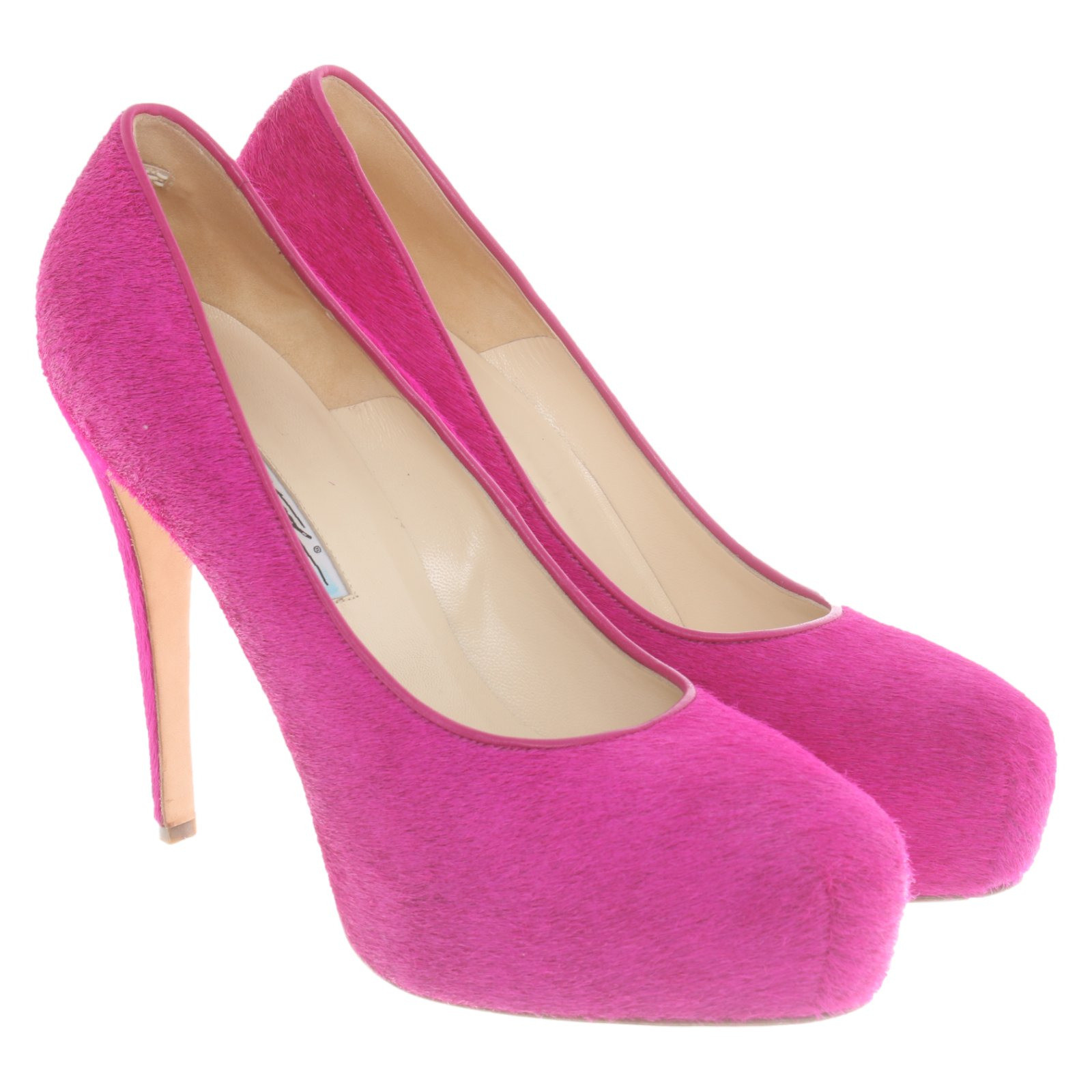 Brian Atwood Pumps/Peeptoes aus Pelz in Rosa / Pink - Second Hand Brian  Atwood Pumps/Peeptoes aus Pelz in Rosa / Pink buy used for 119€ (5950667)