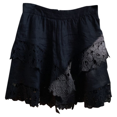 Isabel Marant Etoile Skirt Linen in Black