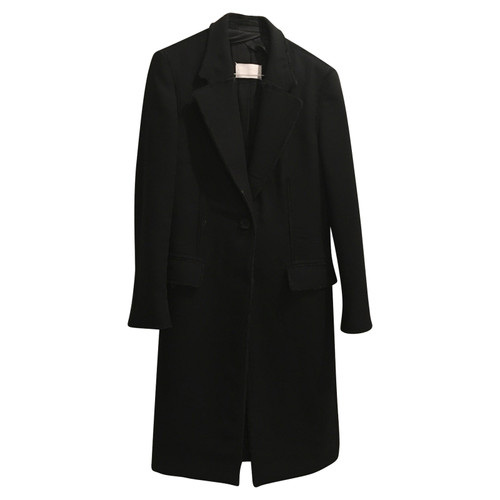 MAISON MARTIN MARGIELA Damen Jacke/Mantel aus Wolle in Schwarz