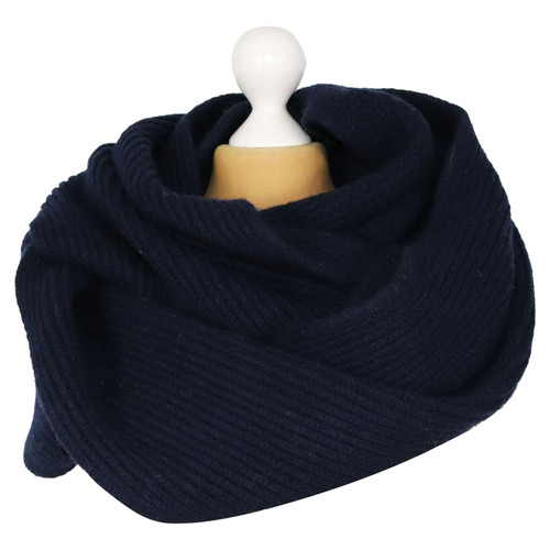 COS Damen Schal/Tuch aus Wolle in Blau | Second Hand