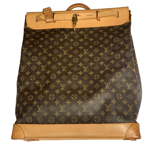 LOUIS VUITTON Damen Steamer Bag 45 aus Leder in Braun