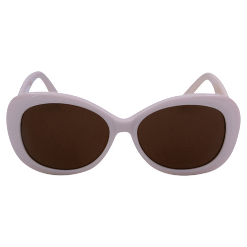 TRUSSARDI Damen Sonnenbrille in Weiß | Second Hand