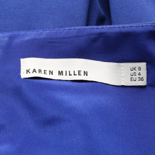 KAREN MILLEN Femme Robe en Bleu en Taille: DE 36