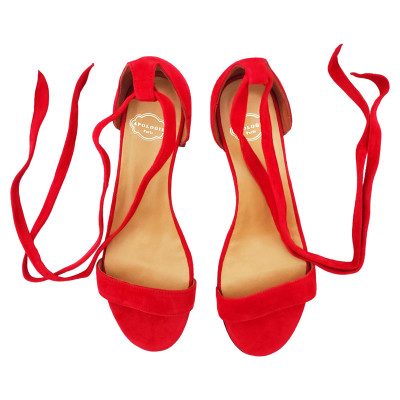 Apologie Sandals Suede in Red