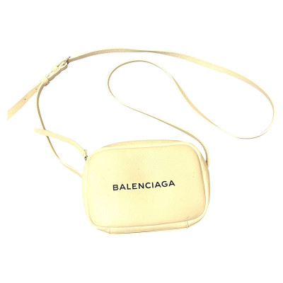 Balenciaga Everyday Camera Bag Leather in White