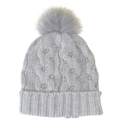 Woolrich Hut/Mütze aus Wolle in Grau
