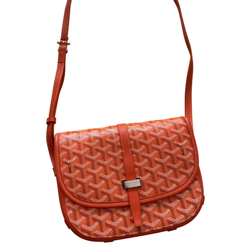 GOYARD Women's Shoulder bag Leather in Orange
