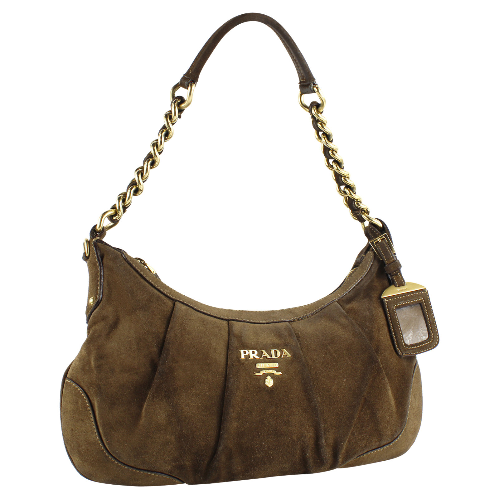 Prada Handtasche aus Leder in Braun - Second Hand Prada Handtasche aus  Leder in Braun gebraucht kaufen für 330€ (5785722)