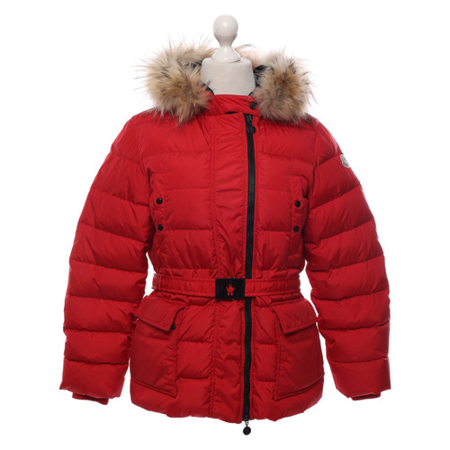 MONCLER Damen Jacke/Mantel in Rot Größe: XL | Second Hand