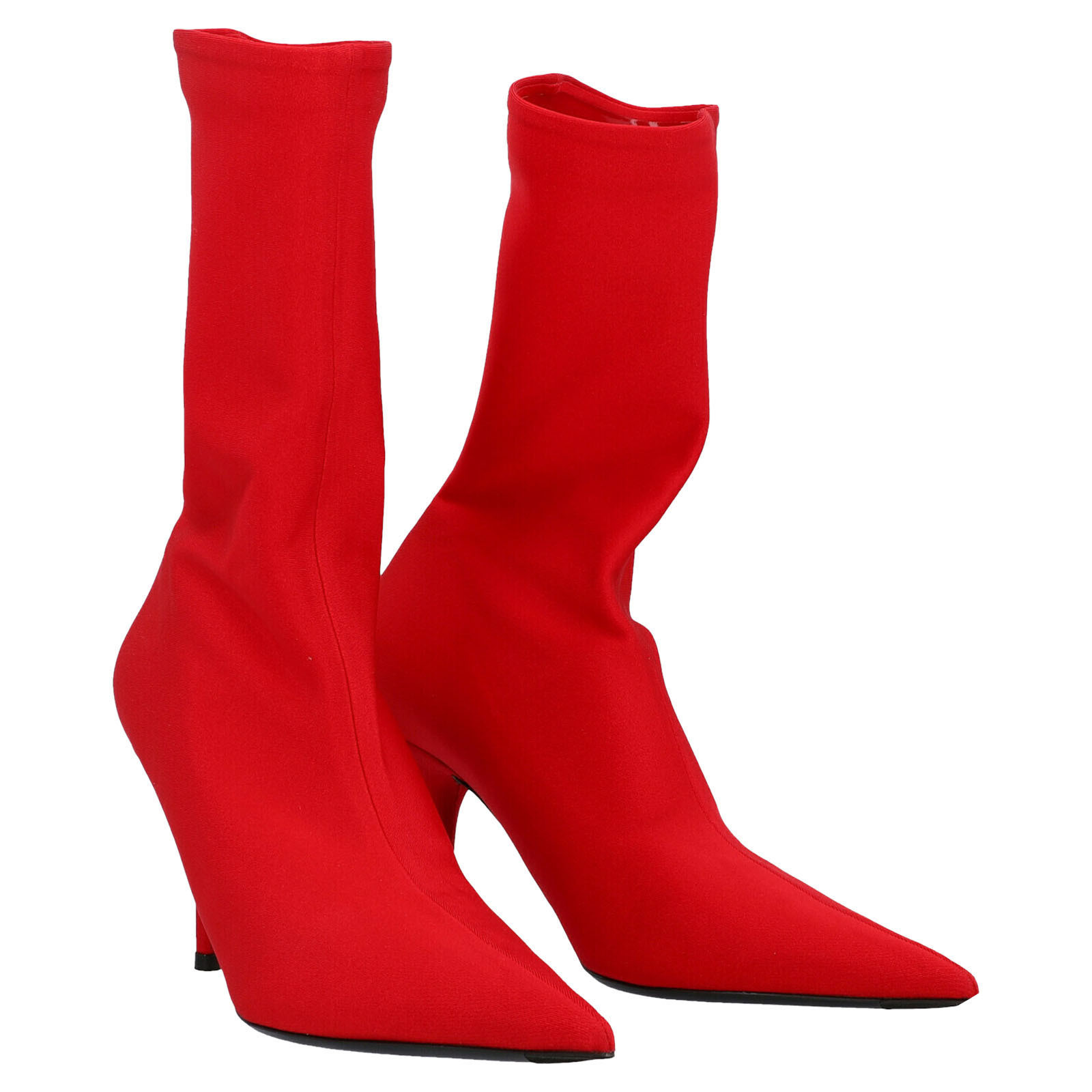 BALENCIAGA Women's Stiefel in Rot Size: EU 37 | Second Hand