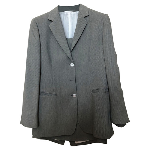 BURBERRY Damen Anzug aus Baumwolle in Grau Größe: IT 44