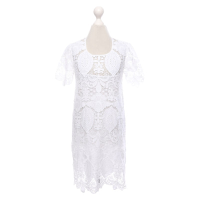 Valerie Khalfon  Kleid aus Baumwolle in Weiß