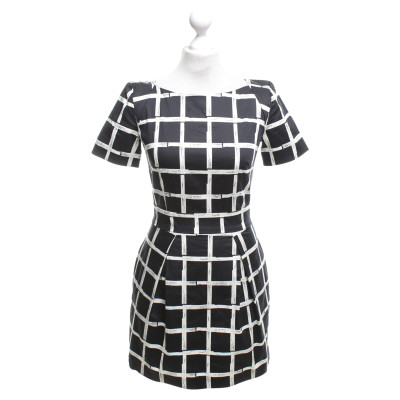 French Connection Dress with checked pattern