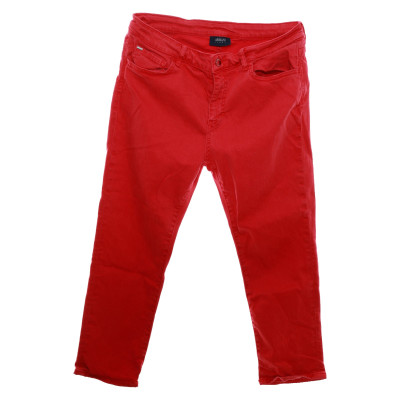Emporio Armani Trousers in Red