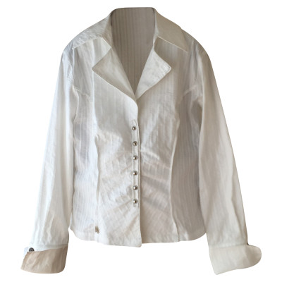 Airfield Top Cotton in White