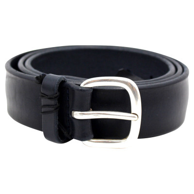 Orciani Belt Leather in Black