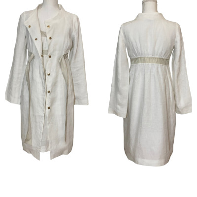 Tara Jarmon Suit Linen in White